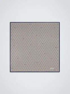 Online Brioni and brown silk pocket square Beige