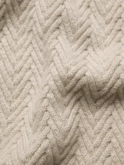 Discount Brioni cashmere and vicuña sweater Beige