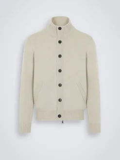 Sale Brioni cashmere blouson Beige