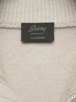 Sale Brioni cashmere blouson Beige