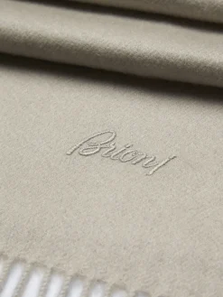 New Brioni cashmere scarf Beige