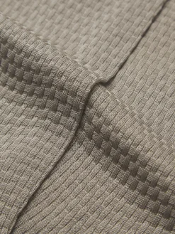 Hot Brioni cotton Trama weave socks Beige