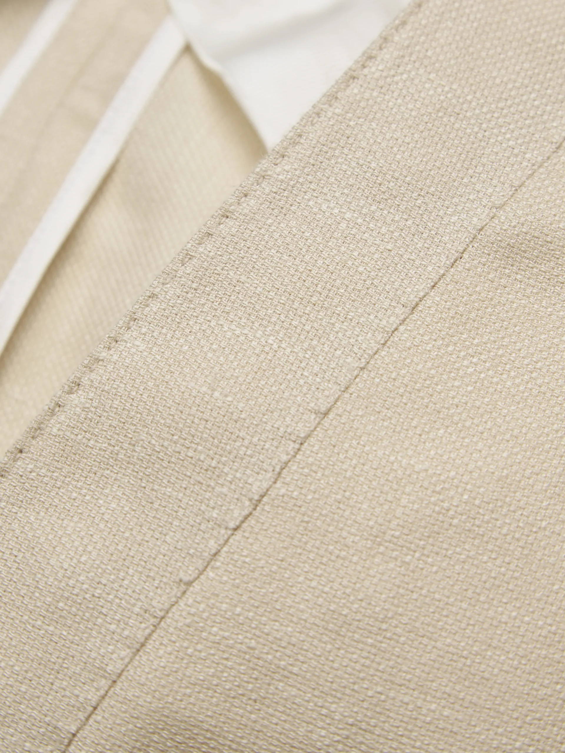 Discount Brioni Beige linen, wool and silk Jardigan