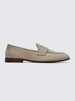 Hot Brioni nubuck Appia penny loafers Beige