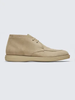 Hot Brioni suede Journey desert boots Beige