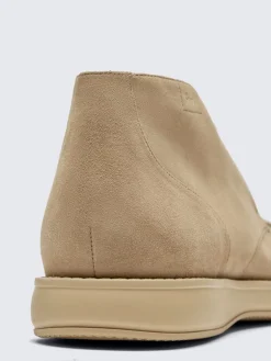 Hot Brioni suede Journey desert boots Beige