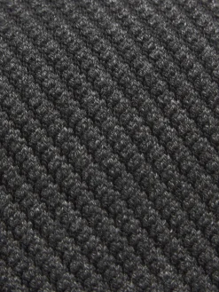 Discount Brioni and charcoal tricot tie Black