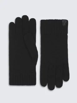 New Brioni cashmere gloves Black