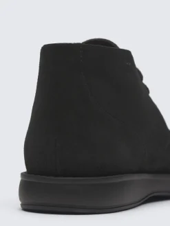 New Brioni suede Journey desert boots Black