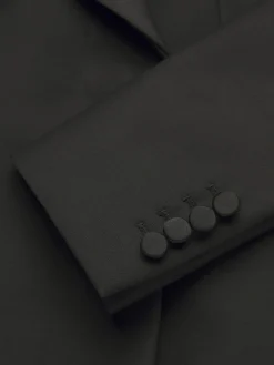 Discount Brioni wool and silk Flaminia double-breasted jacket Black