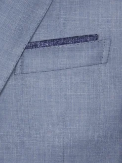 Online Brioni and grey silk pocket square Blue