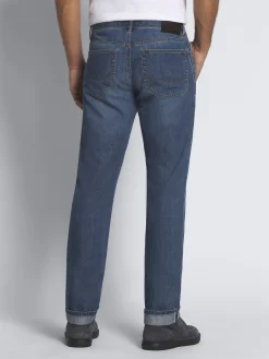 Sale Brioni Blue cotton selvedge denim Meribel jeans Denim blue