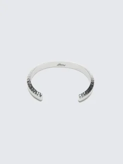Online Brioni Bracelet in hammered bronze Silver
