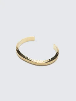 Outlet Brioni Bronze hammered bracelet Gold