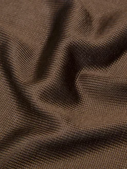 Best Brioni and black knitted silk pocket square Brown