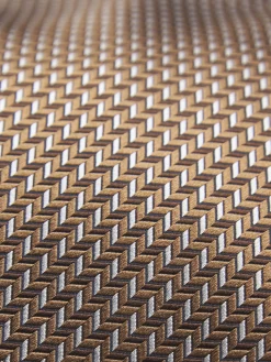 Discount Brioni and lead grey silk dégradé tie Brown