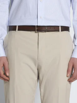 Online Brioni calf leather belt Brown