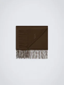 Best Brioni cashmere scarf Brown