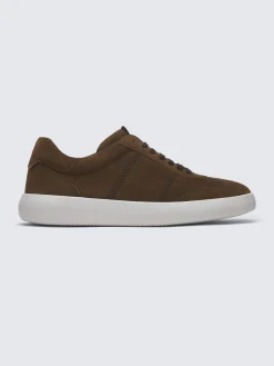 New Brioni suede Olympia sneakers Brown