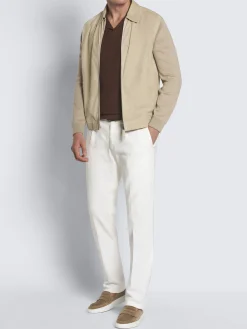 Clearance Brioni Burnt brown jacquard Sea Island cotton polo