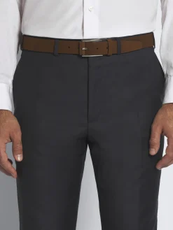 Sale Brioni suede and calf leather belt Burnt brown