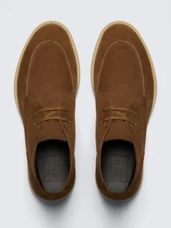 New Brioni suede Journey desert boots Burnt brown