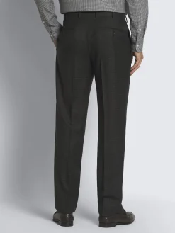 Online Brioni houndstooth wool Plume suit Charcoal grey