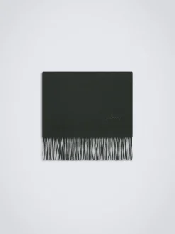 Clearance Brioni cashmere scarf Dark green