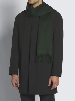 Clearance Brioni cashmere scarf Dark green