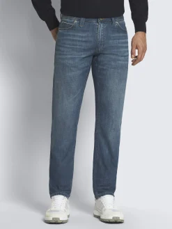 Fashion Brioni cotton Meribel selvedge jeans Denim blue