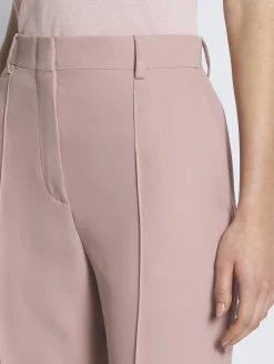 Outlet Brioni Dusty pink silk flare trousers