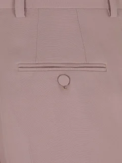 Outlet Brioni Dusty pink silk flare trousers