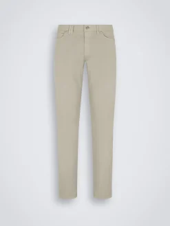 Sale Brioni Essential organic stretch cotton Meribel jeans Beige