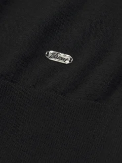 Outlet Brioni Essential cashmere and silk turtleneck sweater Black