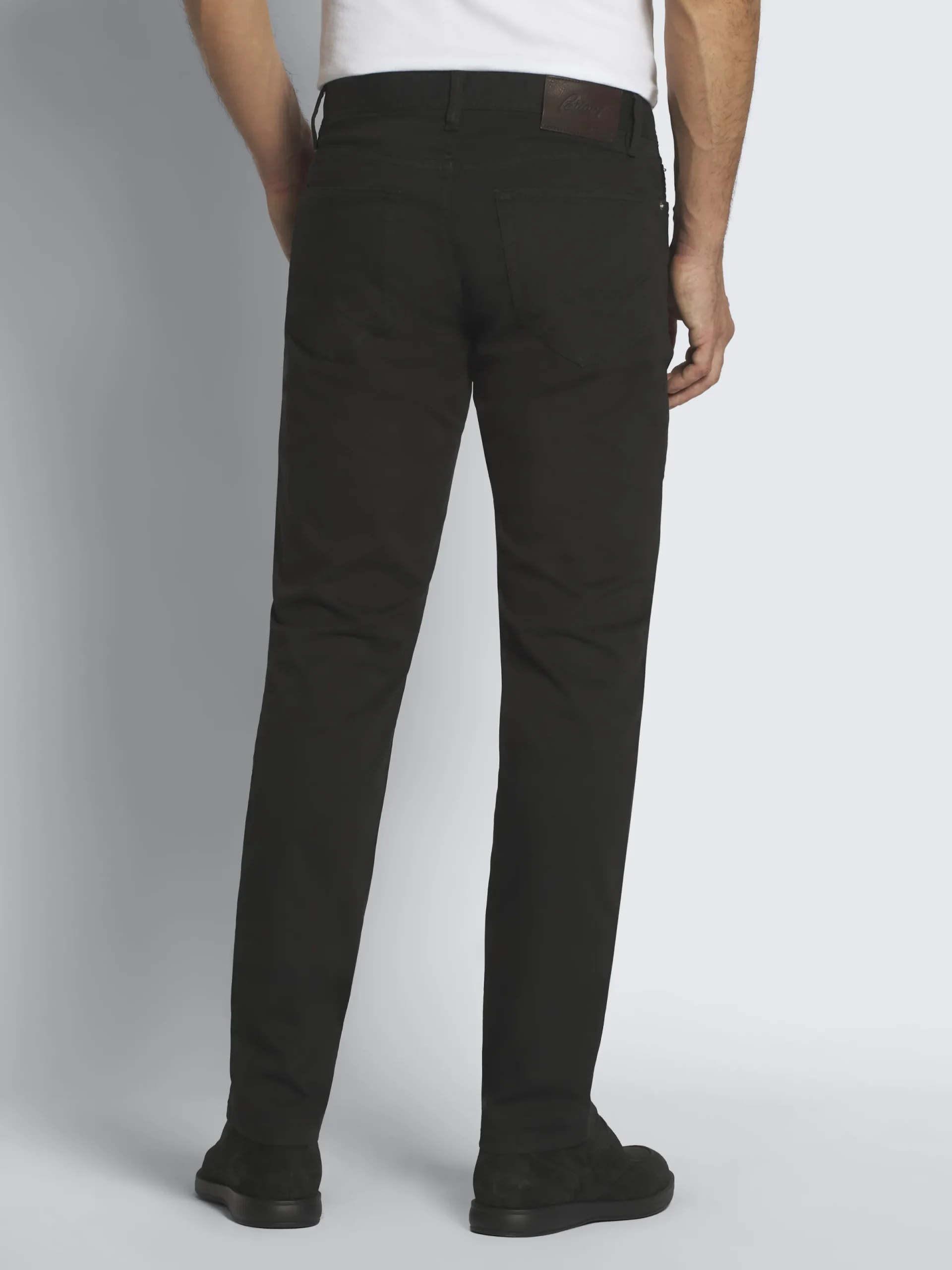 Outlet Brioni Essential organic stretch cotton Meribel jeans Black