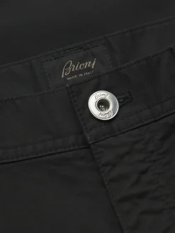 Outlet Brioni Essential organic stretch cotton Meribel jeans Black