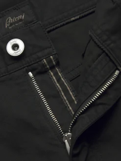 Outlet Brioni Essential organic stretch cotton Meribel jeans Black