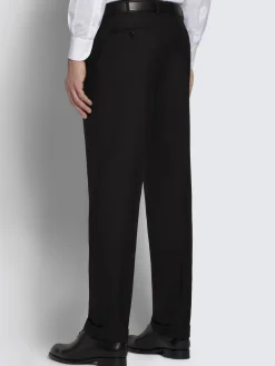 Best Brioni Essential Super 160's wool Brunico suit Black