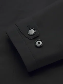 Online Brioni Essential Performa car coat Midnight Blue