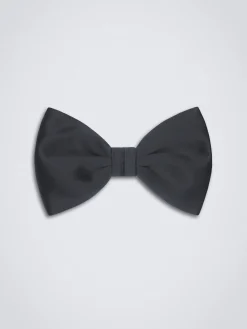 Discount Brioni Essential silk bow tie Midnight Blue