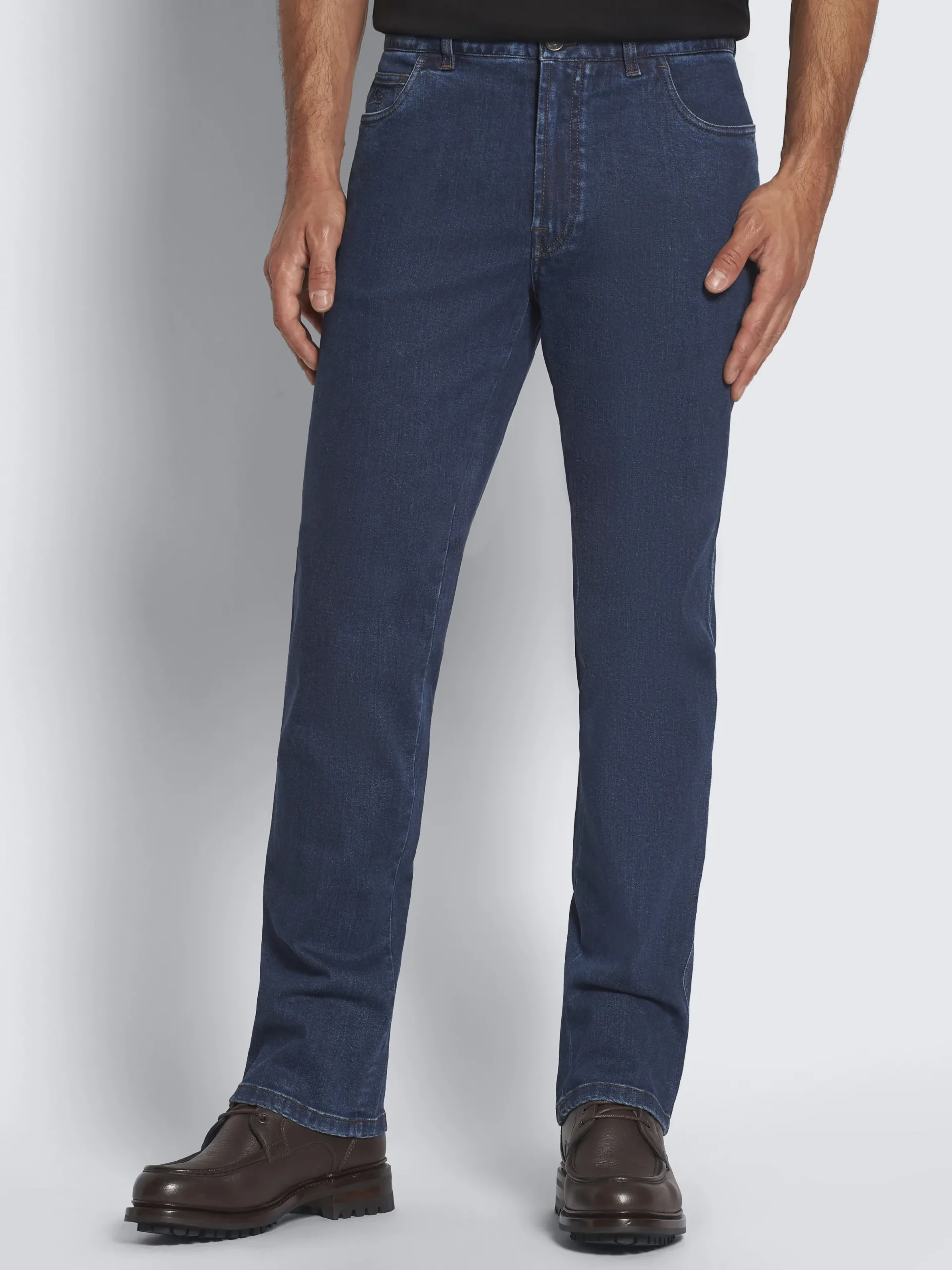 Sale Brioni Essential comfort fit jeans Navy blue