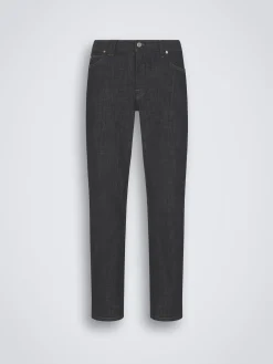 Hot Brioni Essential organic stretch cotton Meribel jeans Navy blue