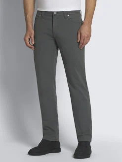 Clearance Brioni Essential organic stretch cotton Meribel jeans Petroleum blue