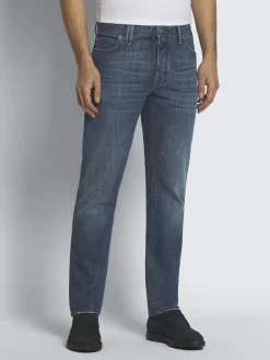 Best Brioni Essential organic stretch cotton Meribel jeans Sky Blue