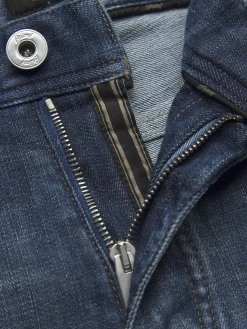 Best Brioni Essential organic stretch cotton Meribel jeans Sky Blue