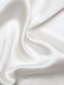 Online Brioni Essential Giza 45 cotton twill pocket square White