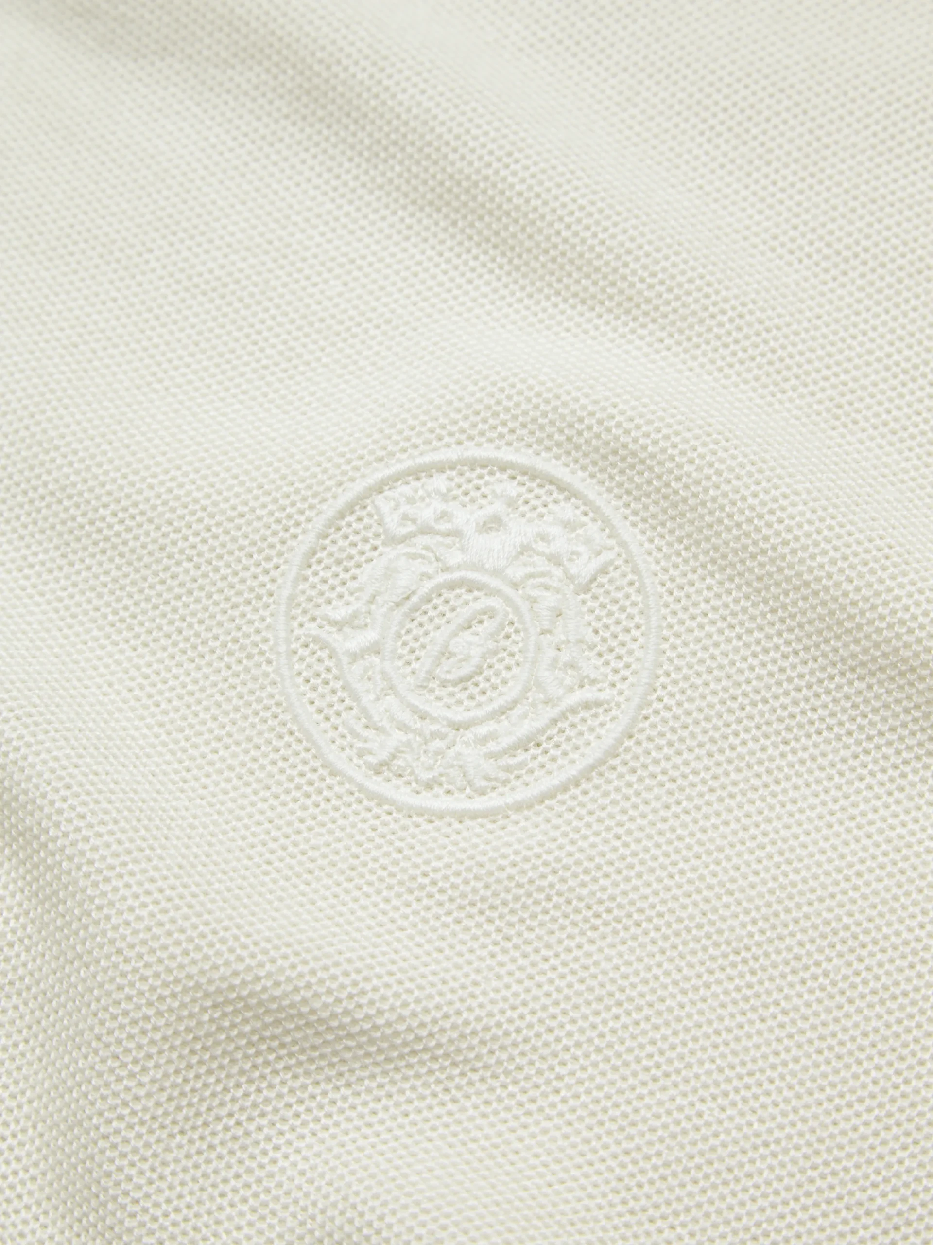 Hot Brioni Ivory white cashmere and silk half-zip mockneck sweater