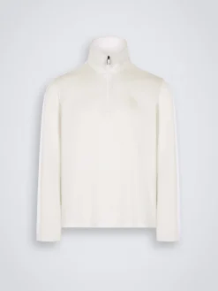 Best Brioni cotton gabardine Journey trousers Ivory white