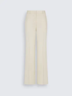 Sale Brioni Ivory white silk gabardine Palinuro trousers