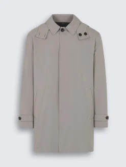 Clearance Brioni Lead grey Performa raincoat